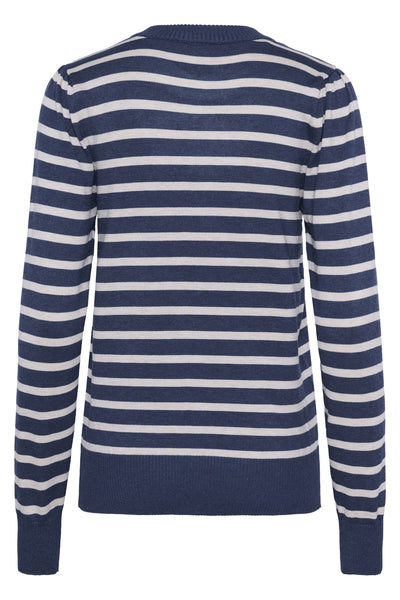 MilaSZ Striped Pullover Titan/Gray Morn Mel Stripe - 30513355 Thumbnail