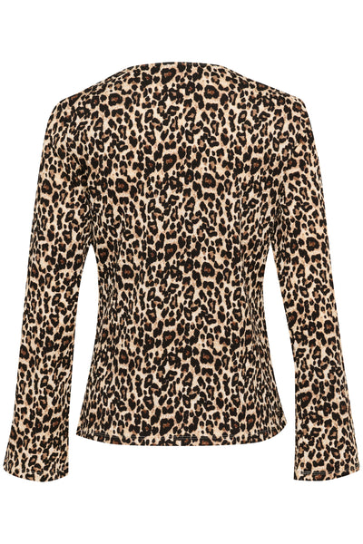 IlyssaSZ Blouse Black Reg Leo - 30513753 Thumbnail