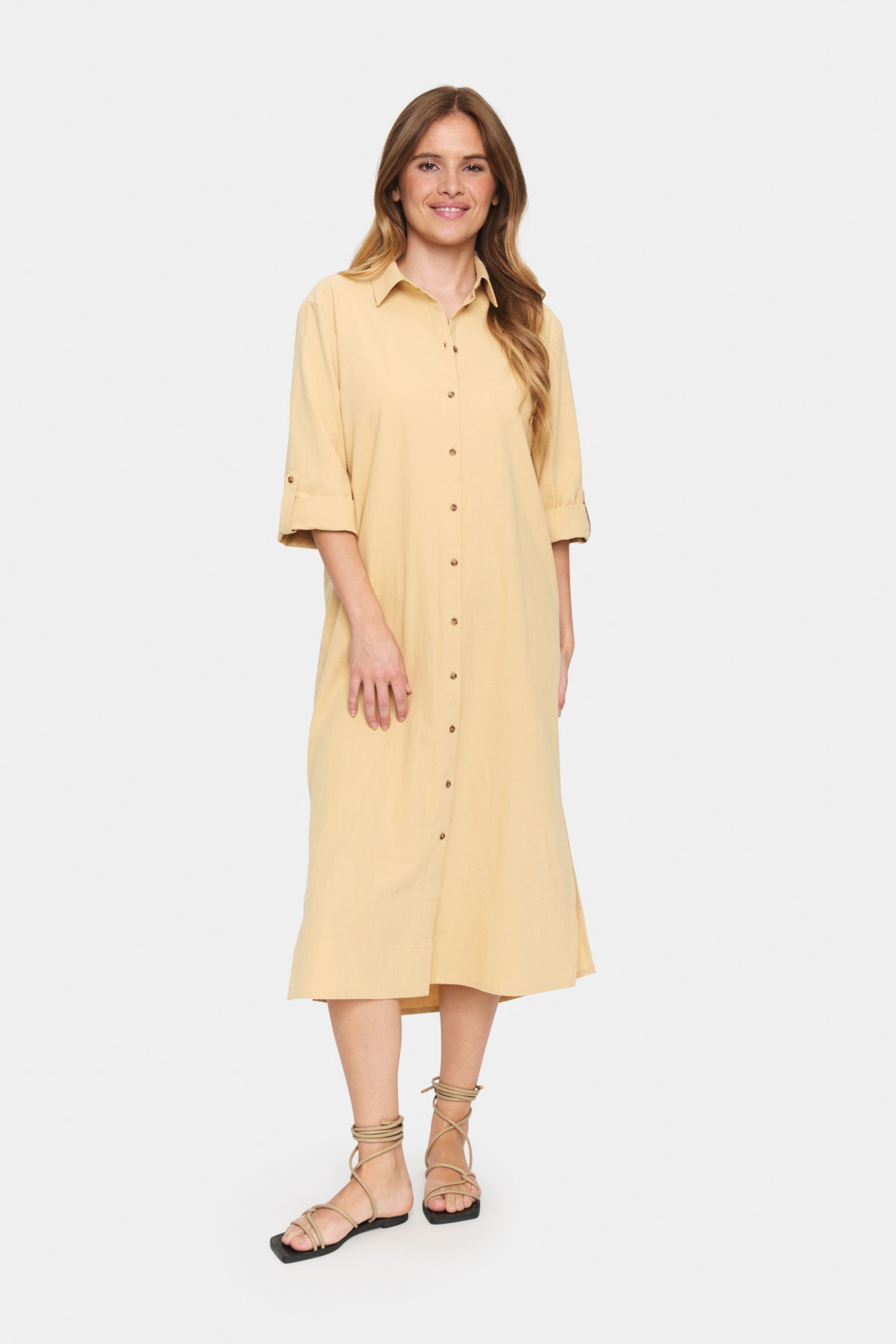 ZalindaSZ Shirt Dress Croissant - 30513820
