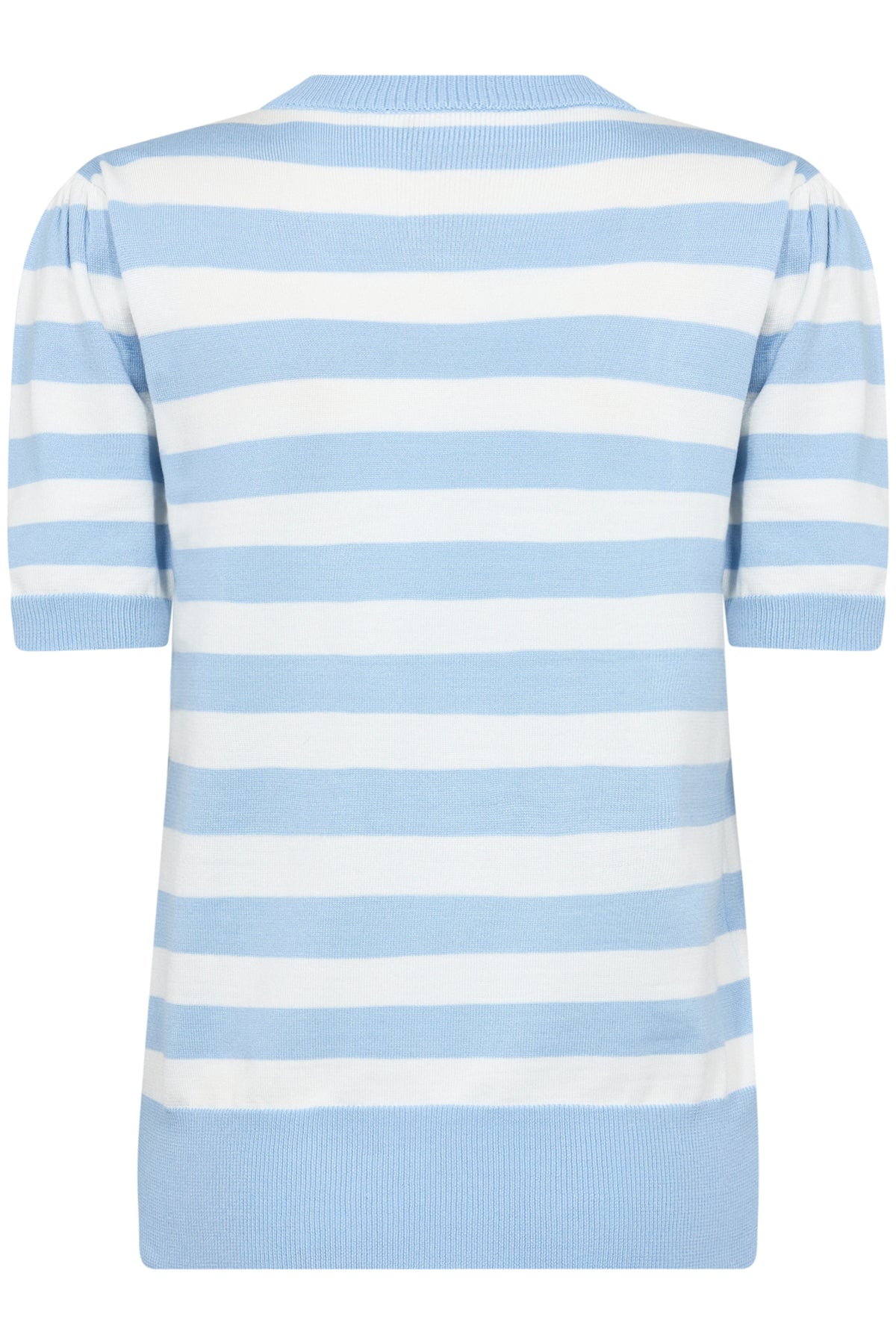 MilaSZ SS Block Stripe Pullove Airy Blue Ice Block Stripe - 30513931