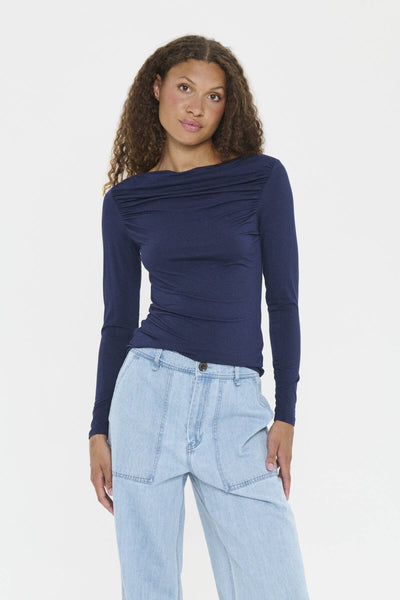 ZindySZ LS Blouse Night Sky - 30514119 Thumbnail