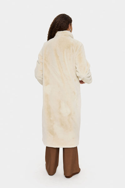 LoesSZ Coat Plaza Taupe - 30514123 Thumbnail