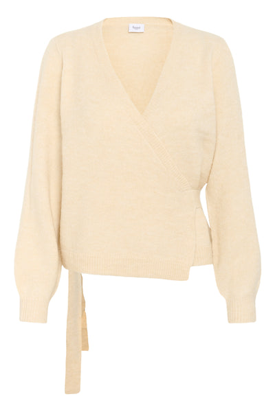 LarnaSZ Wrap Cardigan Fog - 30514147 Thumbnail