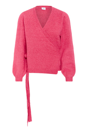 LarnaSZ Wrap Cardigan Fruit Dove - 30514147