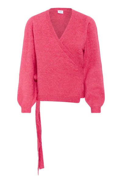 LarnaSZ Wrap Cardigan Fruit Dove - 30514147 Thumbnail