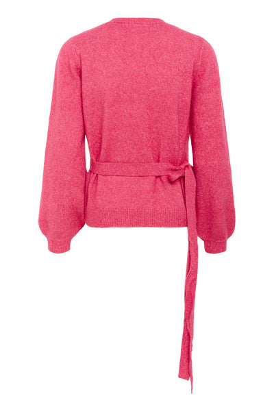 LarnaSZ Wrap Cardigan Fruit Dove - 30514147 Thumbnail