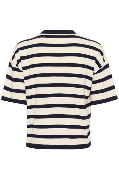LikamSZ Striped Pullover Winter White Nightsky Stripe - 30514161 Thumbnail