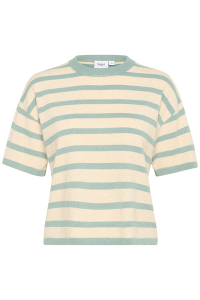 LikamSZ Striped Pullover Fog Blue Surf Stripe - 30514161 Thumbnail