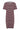 LikamSZ Striped Dress Chocolate Gray Dawn Stripe - 30514204