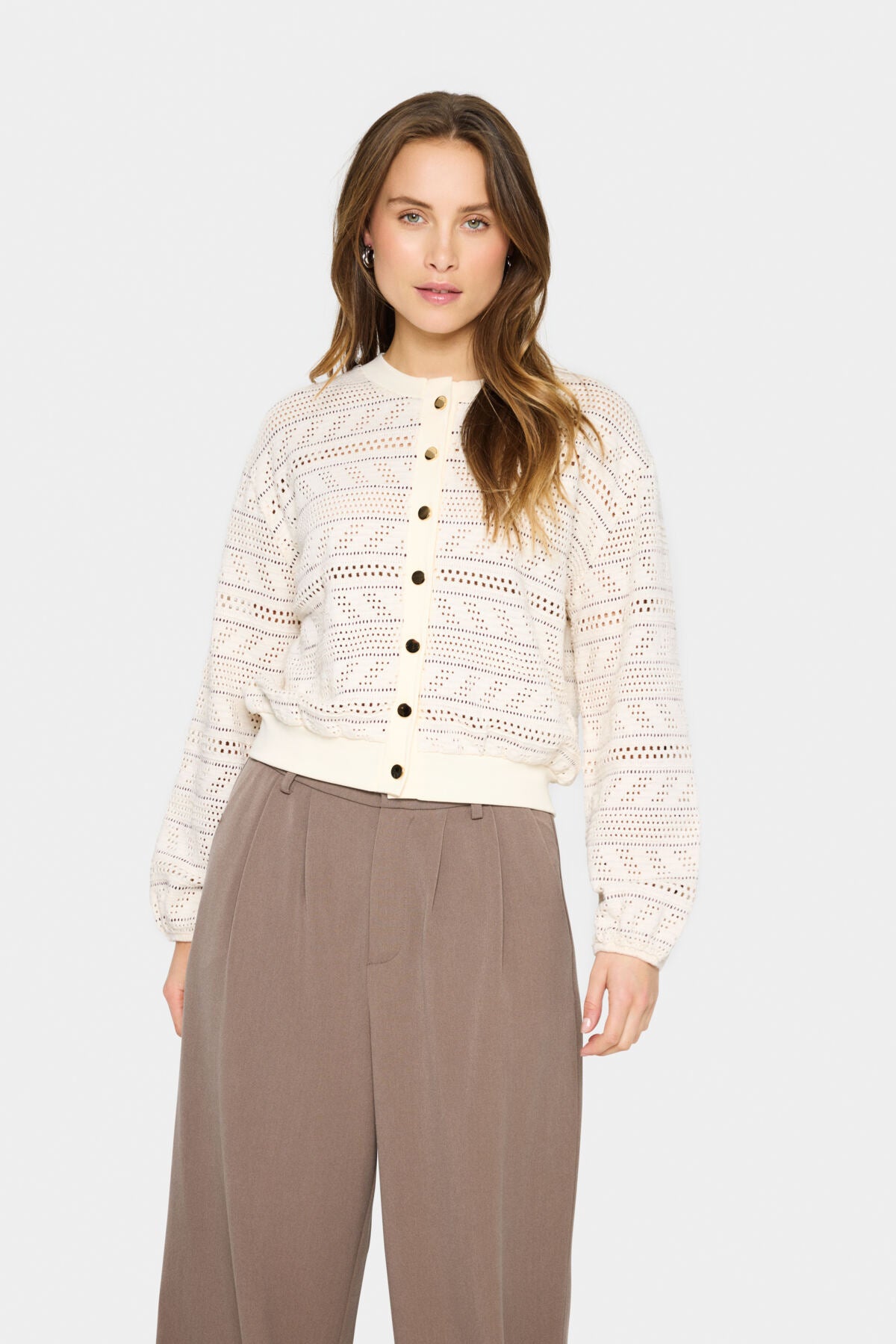 LaycaSZ Cardigan Decadent Chocolate - 30514233
