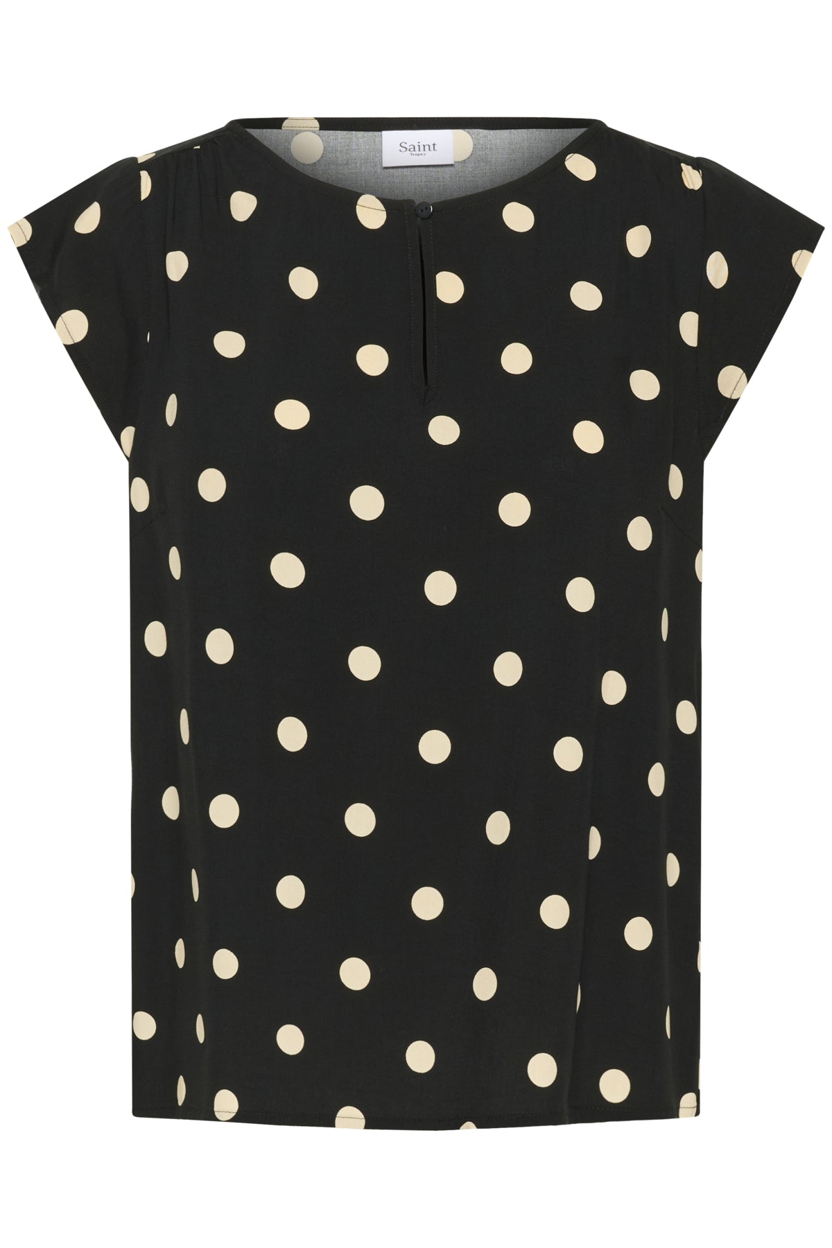 GislaSZ Top Black Creme Brulee Big Dot - 30514245