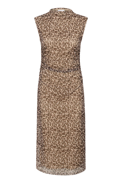 LoreenSZ Dress Black Reg Leo - 30514257 Thumbnail