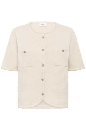 LeciaSZ Cardigan Fog Melange - 30514272