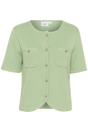 LeciaSZ Cardigan Smoke Green - 30514272