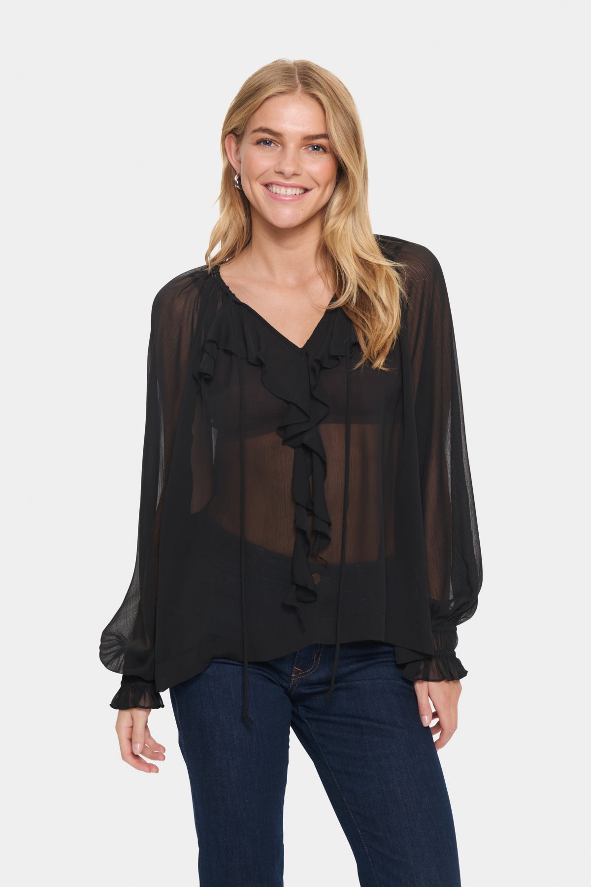 LazieSZ Blouse Black - 30514274