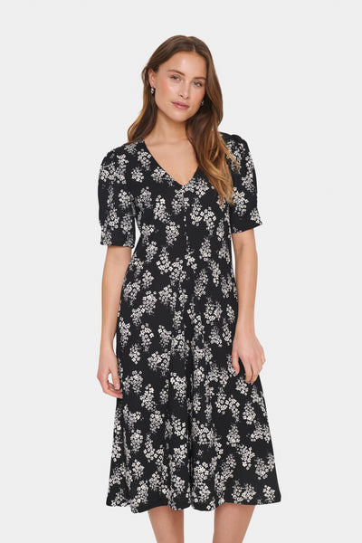 LenyaSZ Dress Black Flower Lane - 30514283 Thumbnail