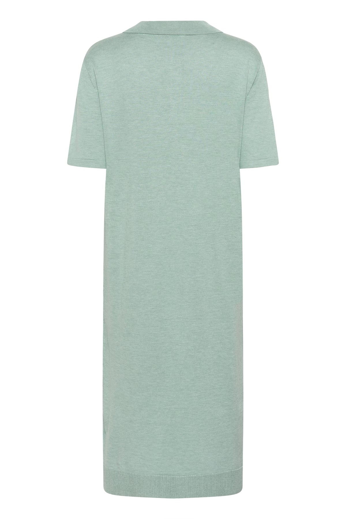 MilaSZ Polo SS Dress Blue Surf Melange - 30514319