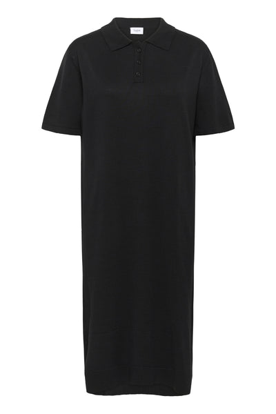 MilaSZ Polo SS Dress Black - 30514319 Thumbnail