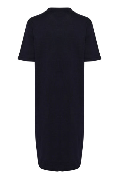 MilaSZ Polo SS Dress Night Sky - 30514319 Thumbnail