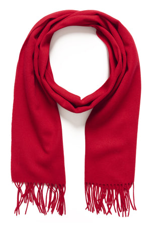 LaibaSZ Wool Scarf Flame Scarlet - 30514321
