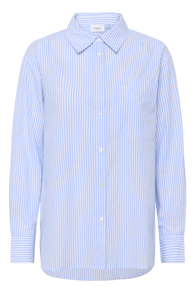 MarleySZ Shirt Chambray Blue - 30514360 Thumbnail