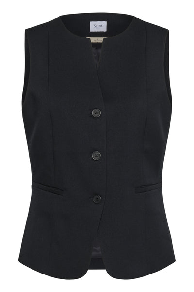 MariSZ Vest Black - 30514374 Thumbnail