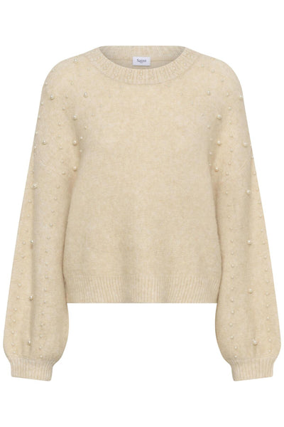 MadeleineSZ Pullover Brown Rice Melange - 30514376 Thumbnail