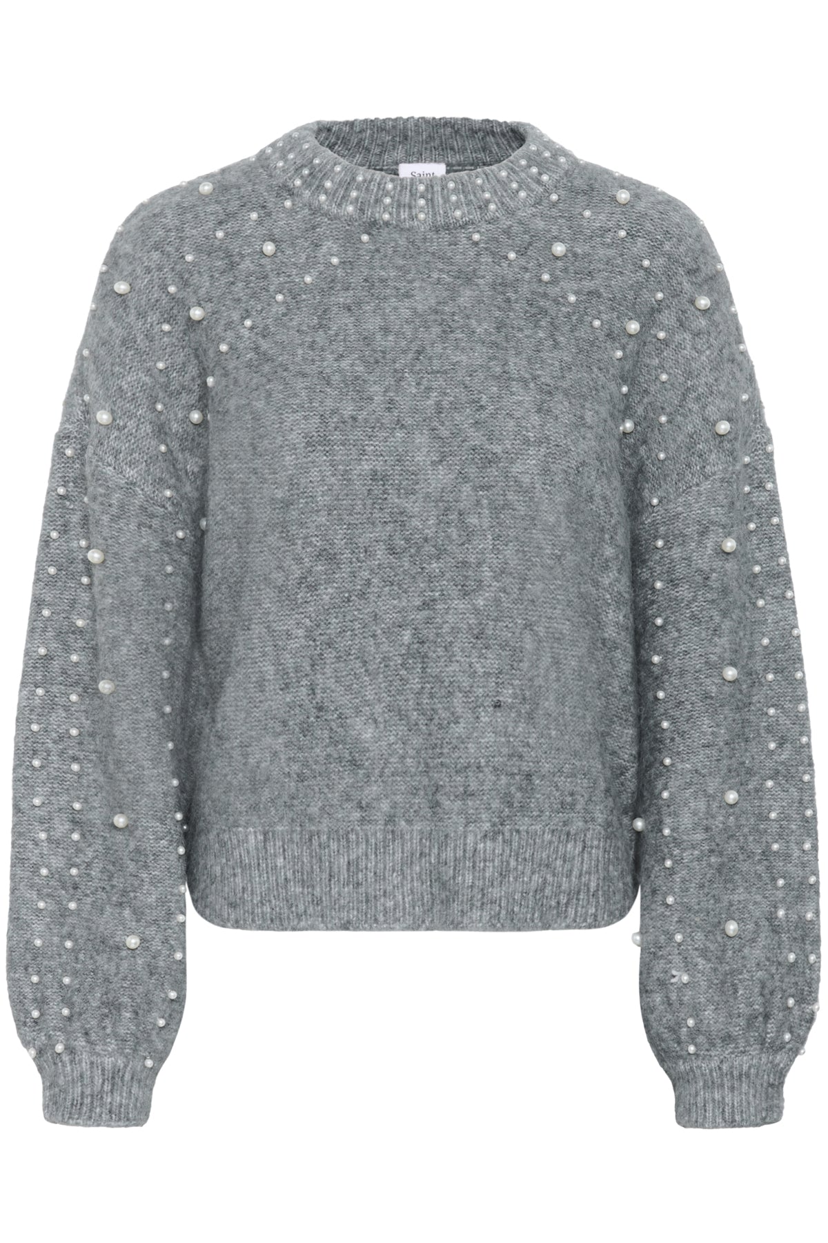 MadeleineSZ Pullover Gunmetal Melange - 30514376