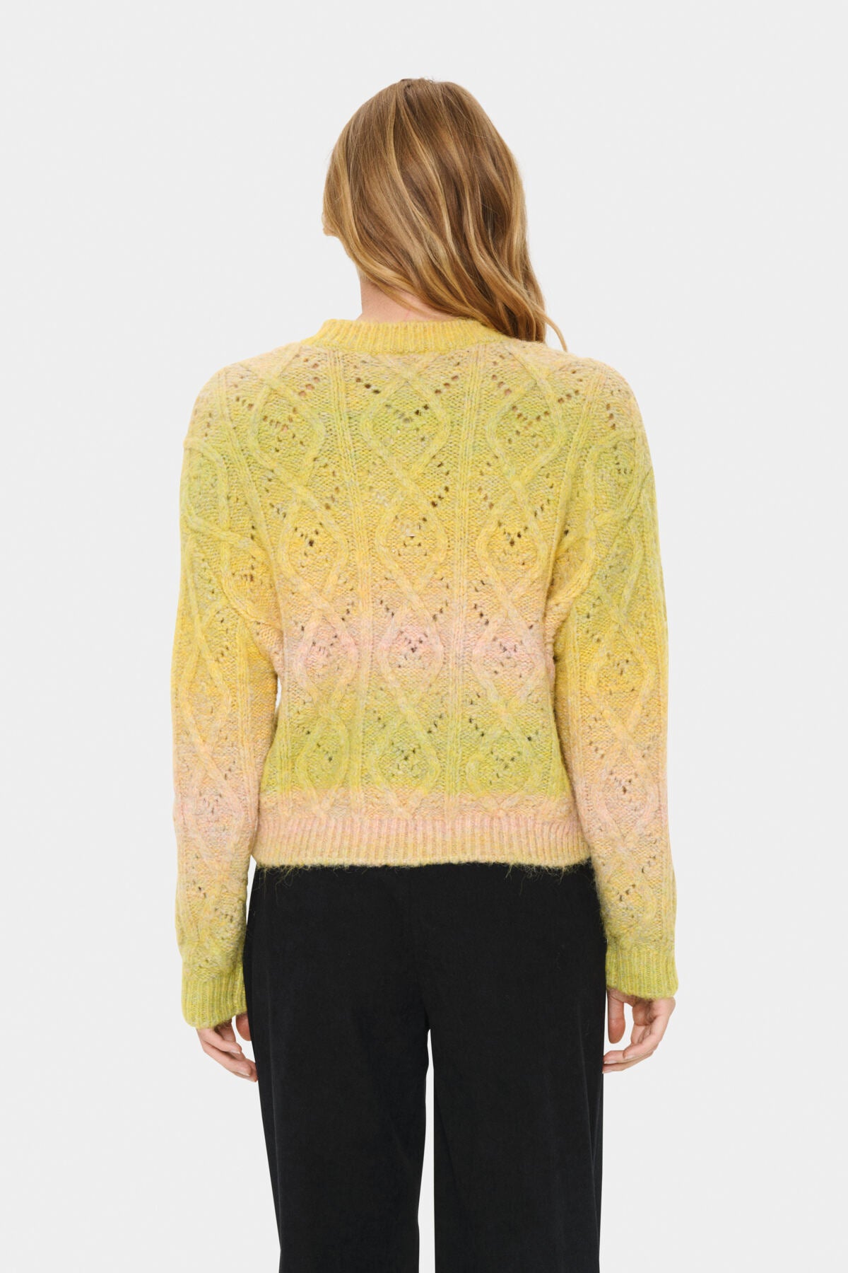 MorganSZ Pullover Misted Yellow Melange - 30514382