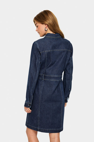 MaudeSZ Dress Medium Blue Denim - 30514395 Thumbnail