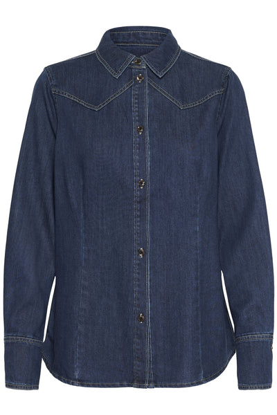 MartheSZ Shirt Medium Blue Denim - 30514397 Thumbnail