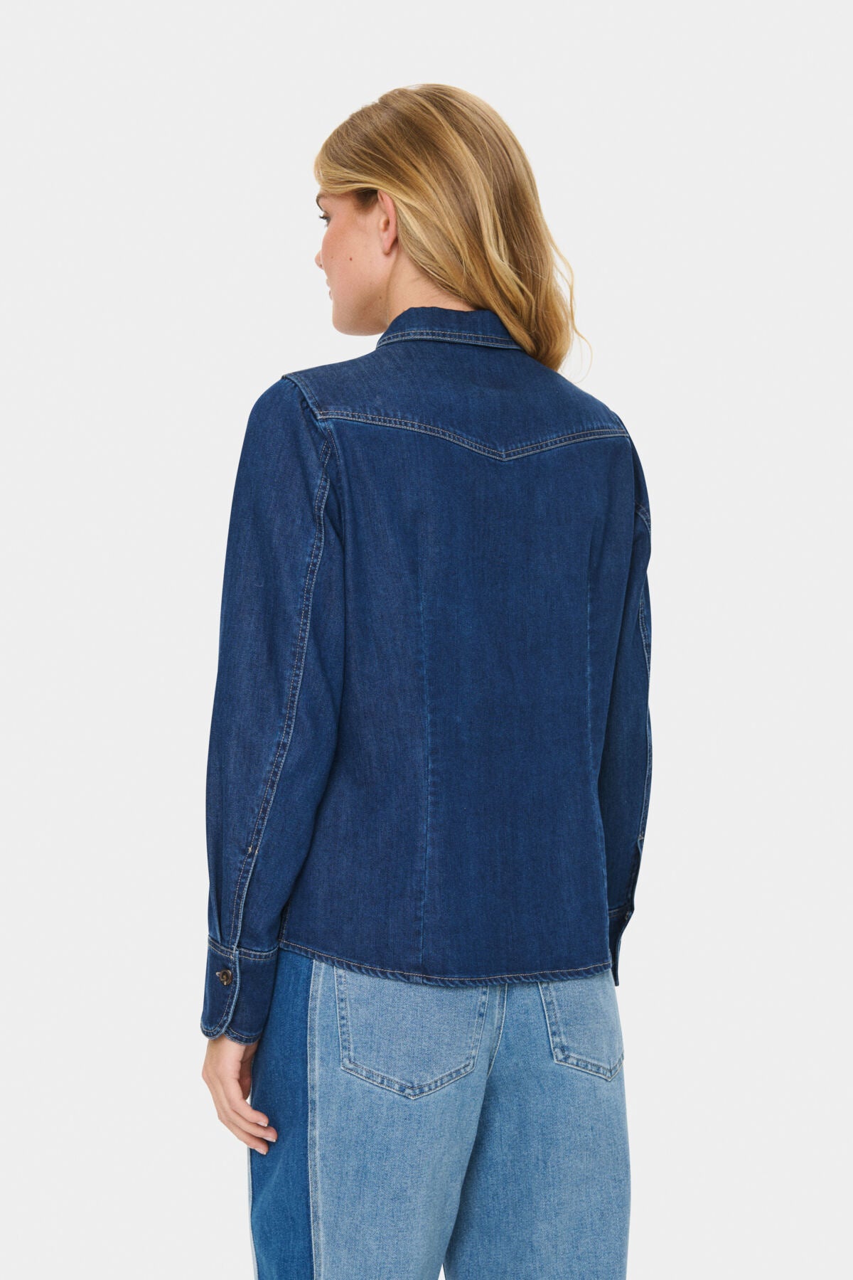 MartheSZ Shirt Medium Blue Denim - 30514397
