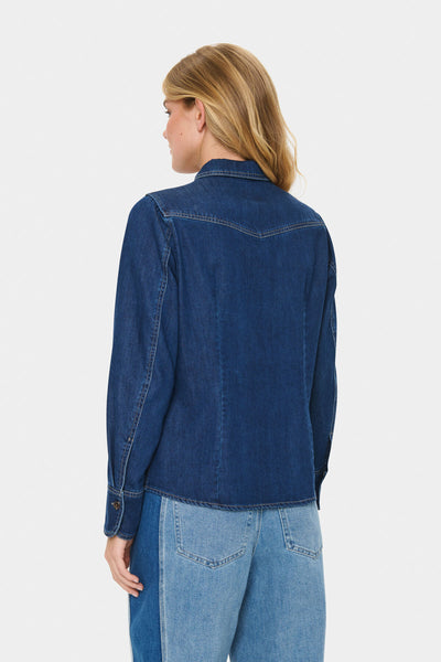 MartheSZ Shirt Medium Blue Denim - 30514397 Thumbnail