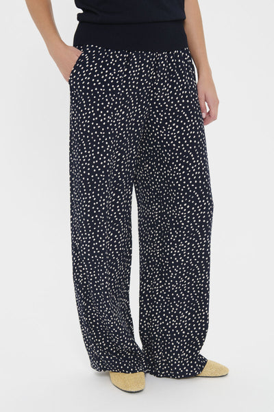 MalikaSZ Pant NightSky Creme Drea Dot - 30514404 Thumbnail