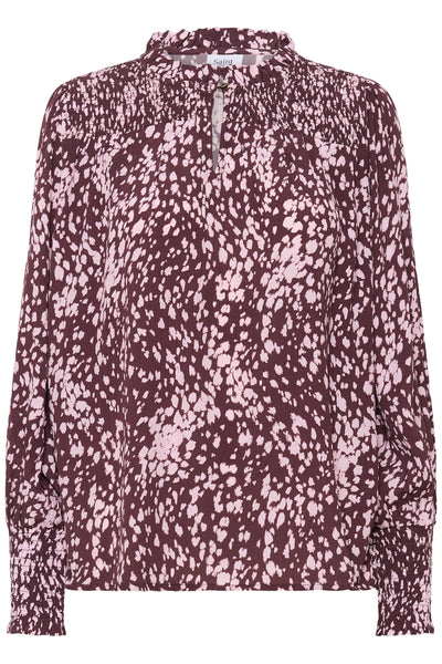 MalikaSZ Blouse Fudge Spotty Animal - 30514405 Thumbnail