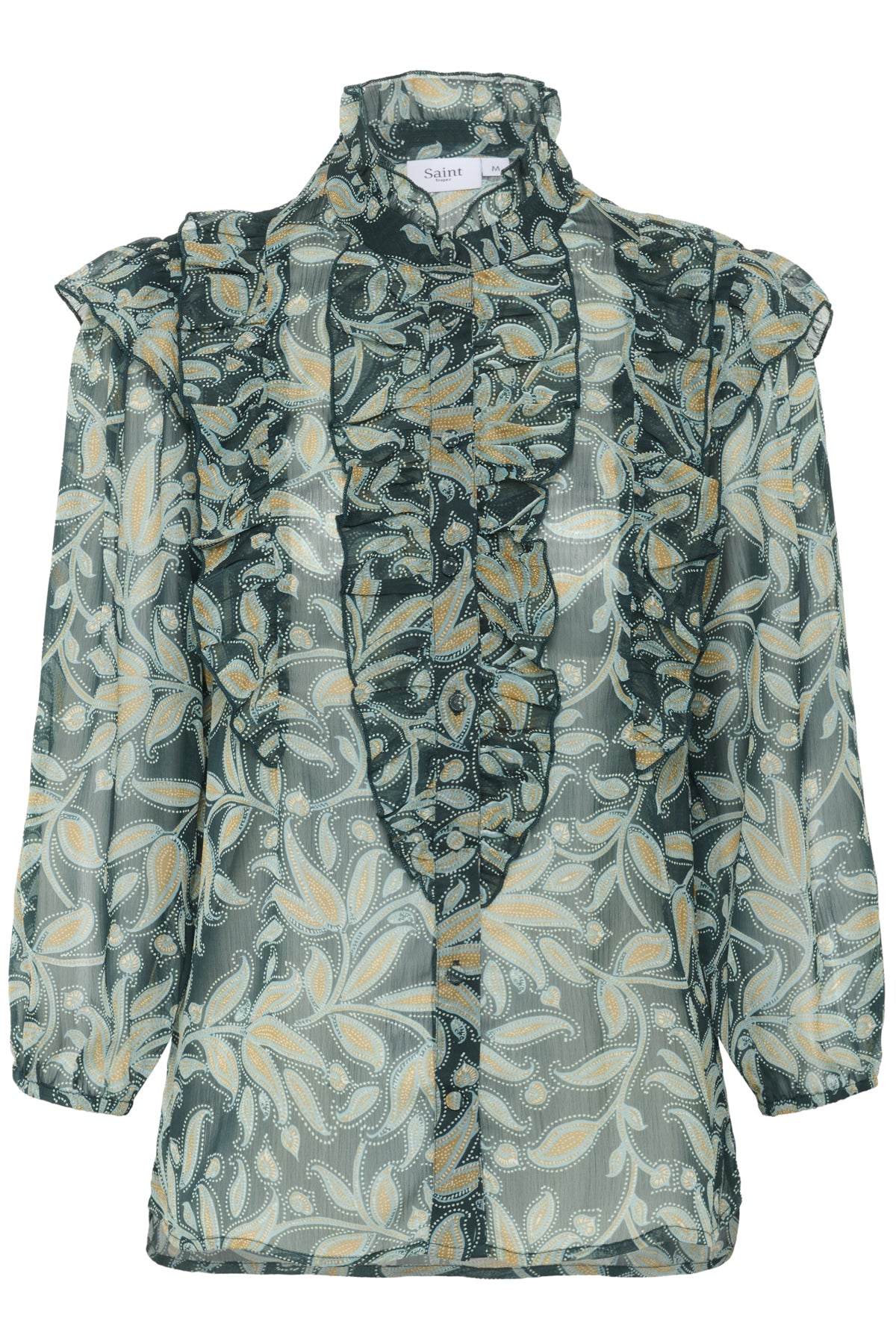 MaxineSZ Blouse Pine Autumn Floral - 30514412