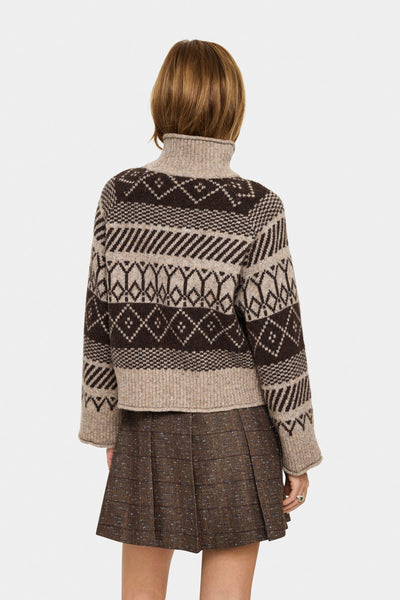 MichaSZ Rollneck Fondue Fudge Melange - 30514422 Thumbnail