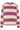 MajsaSZ Sweatshirt Red Violet Beige Block Stripe - 30514451