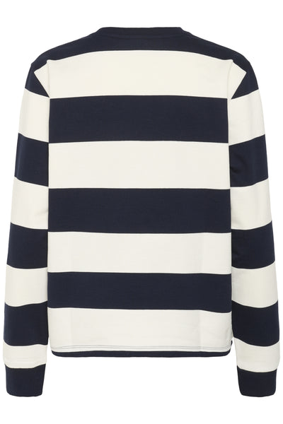 MajsaSZ Sweatshirt Nightsky Ice Block Stripe - 30514451 Thumbnail