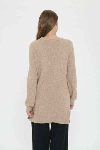 MaleenSZ Long Pullover Crockery - 30514453 Thumbnail