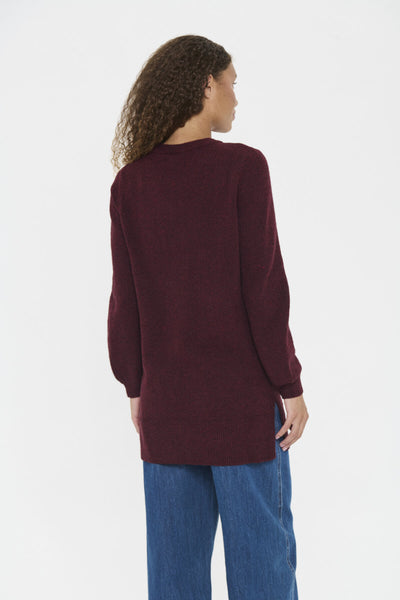 MaleenSZ Long Pullover FUDGE - 30514453 Thumbnail