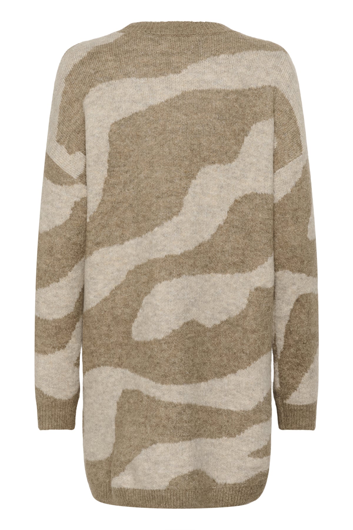 MallieSZ Pullover Dress Tigers Eye - 30514459