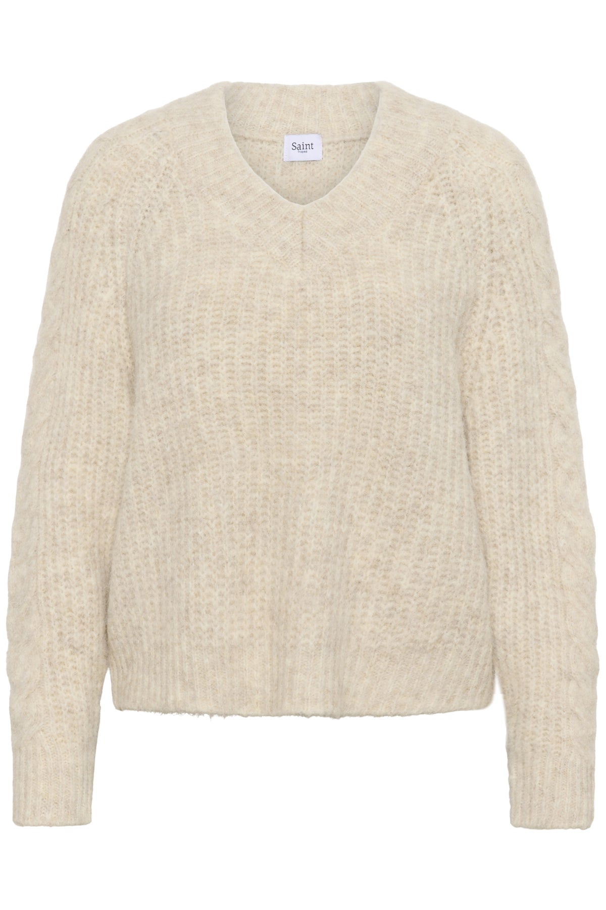 MandaSZ Pullover Brown Rice Melange - 30514461