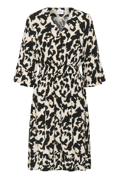 MarcaSZ Long Dress Orchid Painted Leopard - 30514463 Thumbnail