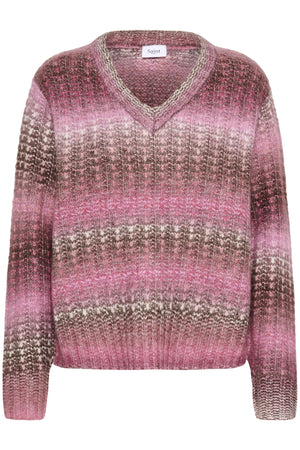 MirabelSZ Pullover Pink Peacock Melange - 30514466
