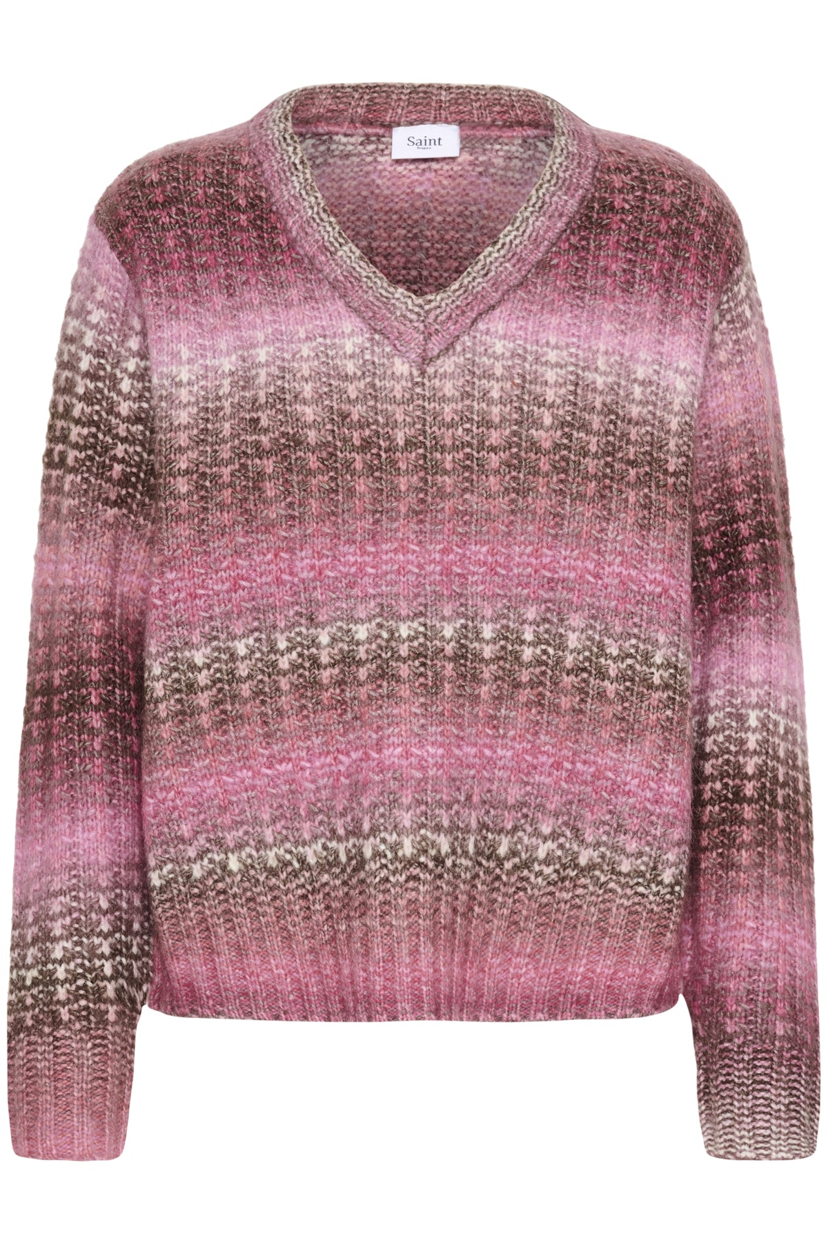 MirabelSZ Pullover Pink Peacock Melange - 30514466