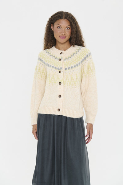MegnaSZ Cardigan Ice Melange - 30514468 Thumbnail