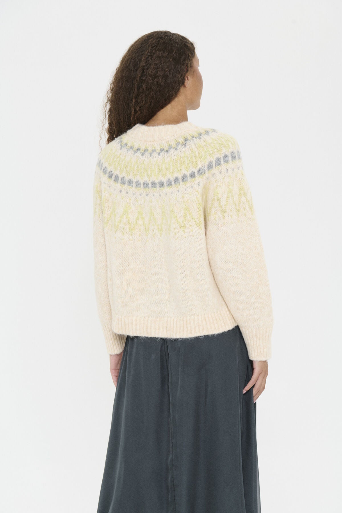 MegnaSZ Cardigan Ice Melange - 30514468