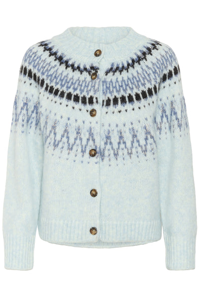 MegnaSZ Cardigan Starlight Blue Melange - 30514468 Thumbnail
