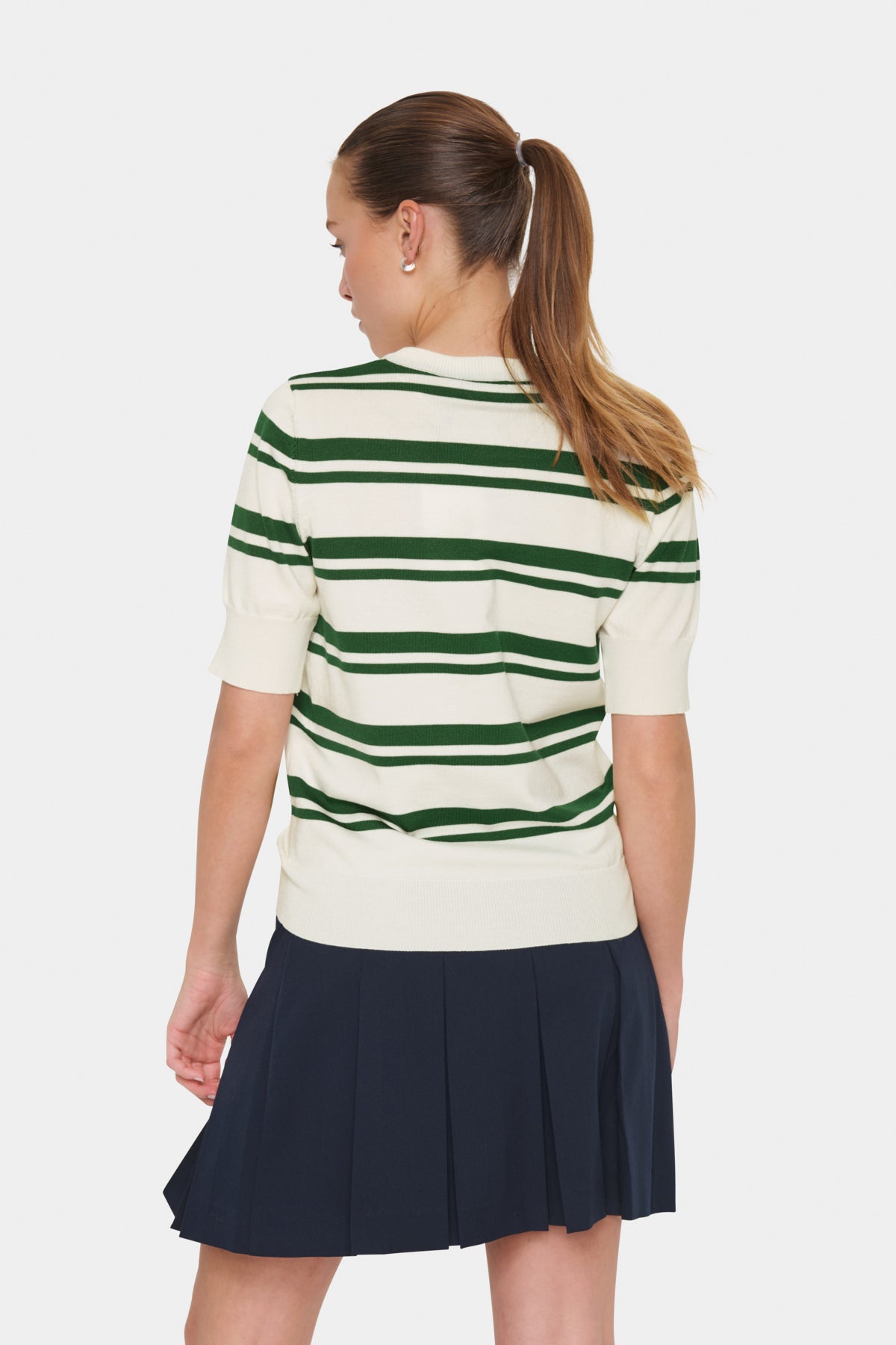 MilanaSZ SS Pullover Abundant Green Swizzle - 30514528